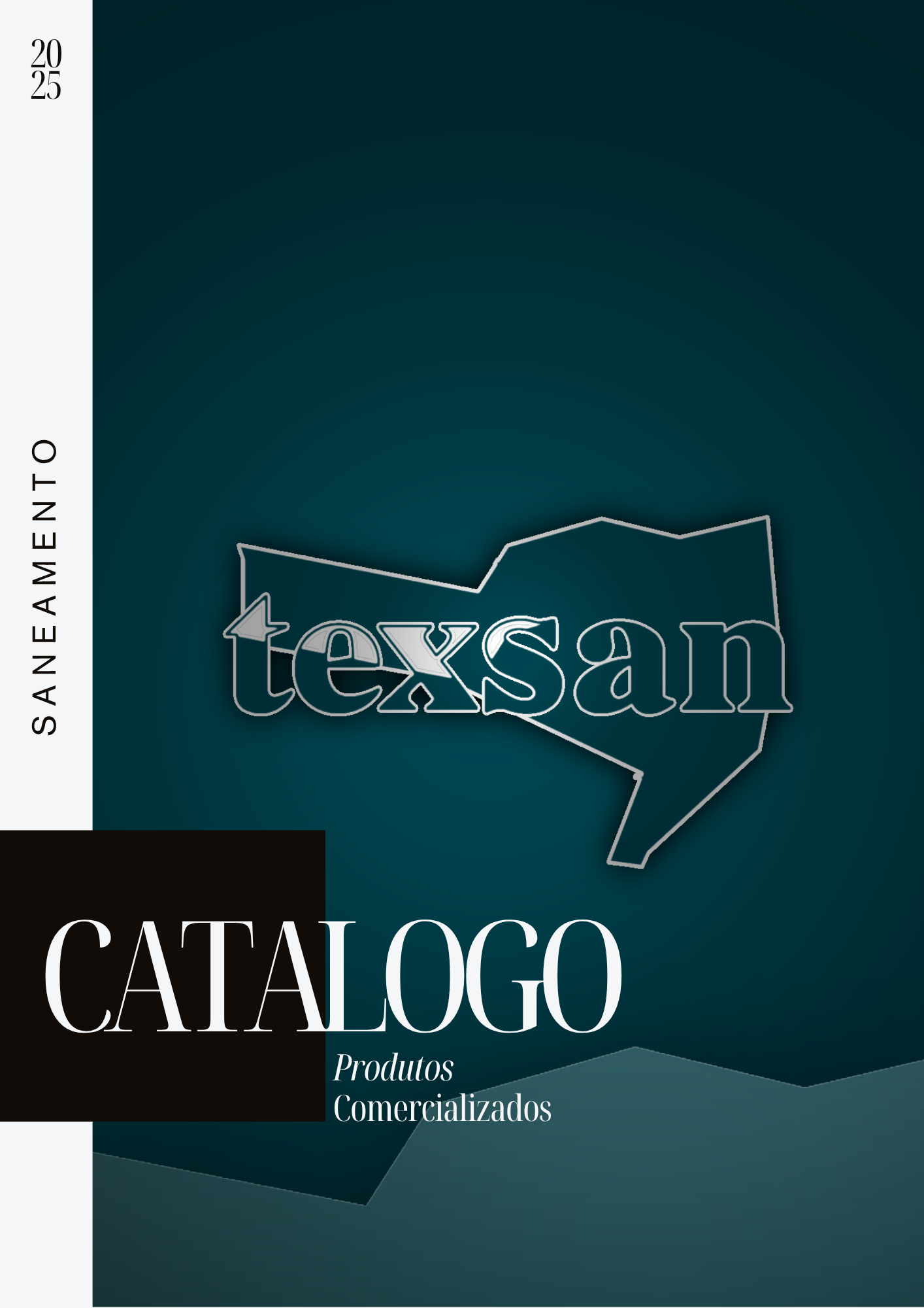 Capa de portfólio A4 profissional preto e branco para design de interiores.png